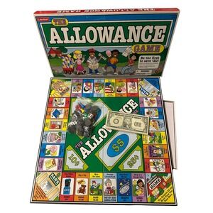 The Allowance Board Game by Lakeshore Money Learning Ages 5+ COMPLETE 2-4 Player